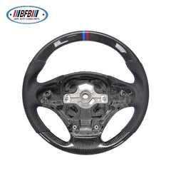 BFB 100% Real Carbon Fiber and Perforated Leather Steering Wheel For F30 Low configuration Car 2012-2016