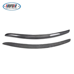 Carbon Fiber Car Front Headlight Cover Eyelids Eyebrows for 3 Series E92 2006-2013