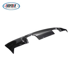 For BMW 3 Series E46 1998-2004 Half Carbon Fiber M Style  Rear Diffuser Perfect Fitment 2007-2011 Year