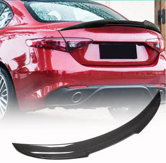 For Alfa Romeo Giulia 952 2016-2022 Carbon Fiber Rear Trunk Spoiler Boot Wing Lip