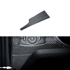 Mustang Dry Carbon Interior Kits left dashboard two side Decoration sticker trim panel for Ford Mustang 2015+