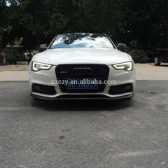 S5 Look Carbon Fiber A5 Front Lip Spoiler for Audi