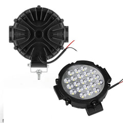 7inch 63w Led Driving Light Round Work Light Offroad Suv 4x4 Led Pod