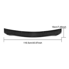 Carbon Fiber Front Bumper Lip Chin Spoiler For Alfa Romeo Giulia Base Sedan 2015 up