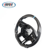 Customized Carbon Fiber With Blue Color Strip Steering Wheel For Ford Raptor FJ150