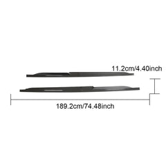 Latest Pre-preg R8 V10 Side Skirts Trims for Audi R8 V10 Performance Coupe 2-Door 2023