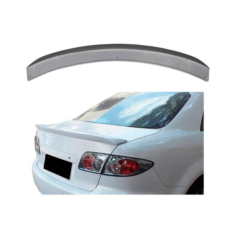 Car Accesorios Abs Material Rear Trunk Spoilers Wing Lip Spoiler For Mazda M6 2006 2007 2008 2009 2010 2011 2012 2013