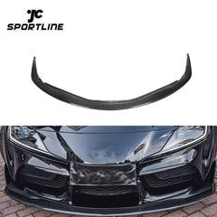 Modify Luxury JC Style Carbon Fiber Car Front Bumper Spoiler for Toyota Supra 2019-2020