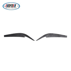 BFB Auto Part Dry Carbon Fiber Front Headlight Eyelids Front Lamp Eyebrows For BMW G30 G38 2017up