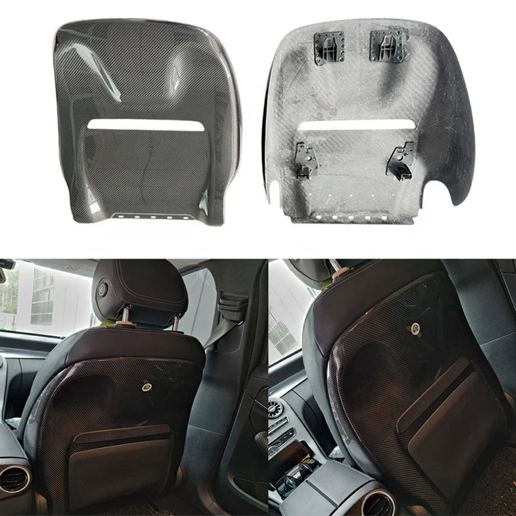 Real Dry Carbon Interior Replacement Seat Back Cover Trim For Mercedes G464 GLC 463A GT50 C205 E213 2018up