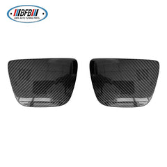 2pcs Real Dry Carbon Fiber Interior Trims Seat Cover Panel For Subaru BRZ GR86 2021-2023