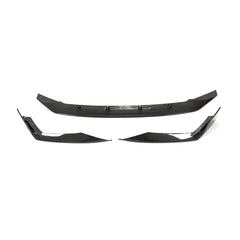 Dry Carbon Fiber RS6 Front Splitters Lip for Audi RS6 A6 C8 Avant Wagon 4-Door 2019- 2021