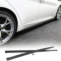 Carbon Fiber Side Skirts for Alfa Romeo Giulia Base Sport Sedan 2015-2022 Under Door Rocker Panels Valance Extension Lip