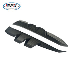 Full Dry Carbon Fiber Side Fender Vents Add On Style Fit For 2022 Subaru BRZ