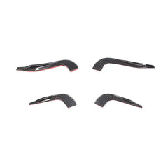 Cosmetic Parts Carbon Fiber RS3 Front Bumper Trims for Audi RS3 8V Sedan 2017-2019