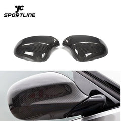 Full Replacement Carbon Fiber Mirror Covering for BMW 3 Series E90 E91 LCI