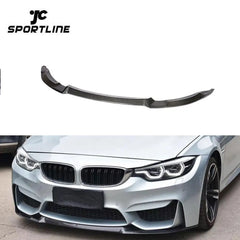 JC Sportline Carbon Fiber F80 M3 Front Lip Spoiler for BMW F82 M4 14-19