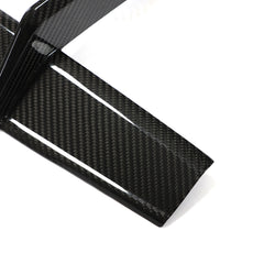 A7 RS7 Dry Carbon Fiber Front Bumper Scoop Trims for Audi RS7 Sportback Hatchback 4-Door 2020-2021