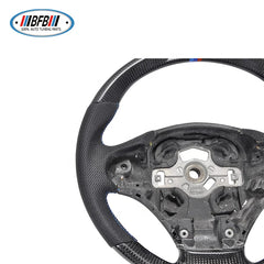 BFB 100% Real Carbon Fiber and Perforated Leather Steering Wheel For F30 Low configuration Car 2012-2016