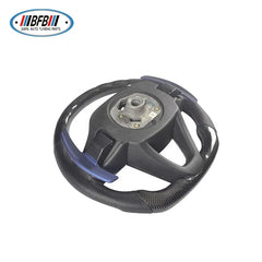 Real Carbon Fiber Customized Steering Wheel with Paddles For BMW 5 Series G30