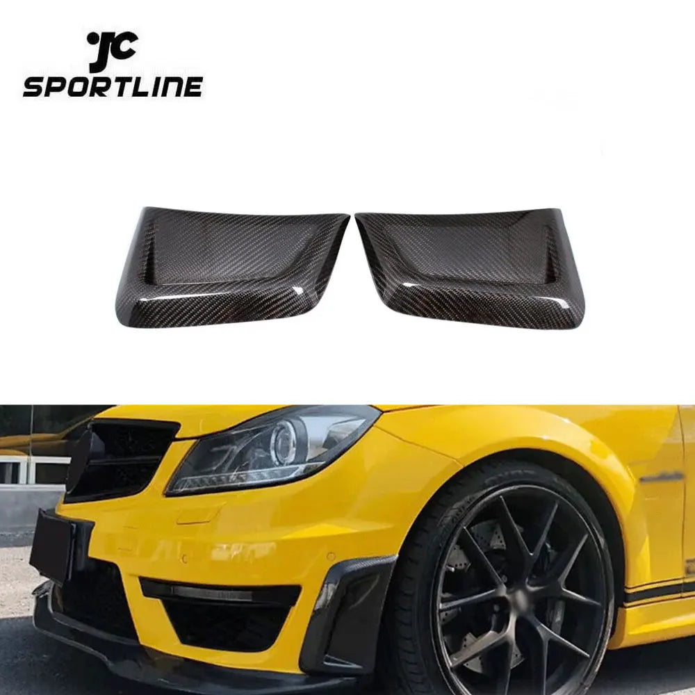 C63 Carbon Fiber Side Vents Air Intake for Mercedes Benz W204 C63 AMG Black Series 12-15