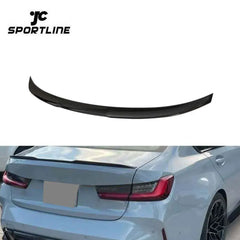 Prepreg Dry Carbon Fiber Rear Trunk Boot Spoiler Wing for BWM 3 Series G20 G28 G80 M3 2021 2023