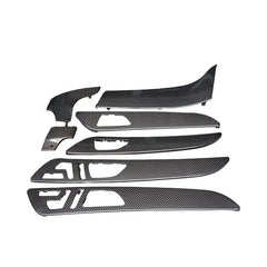 7PCS Replacement Style Real Carbon Fiber Car Interior kit Cover Trim For Mercedes G Class GLE High Version 2015-2017