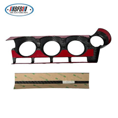 2pcs Real Dry Carbon Air Condition Panel Central Console Panel Cover Trim For Subaru BRZ 2022 For Toyota 86