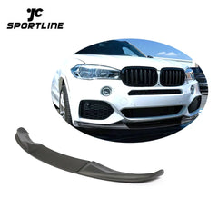 3PCS/SET P style Carbon Fiber Front Lip for BMW X5 F15 M-Sport X5M 14-18