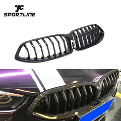 Dry Carbon Fiber NEW 8 Series M8 Front Kidney Grille for BMW G14 G15 G16 840i M850i M Sport 20-23