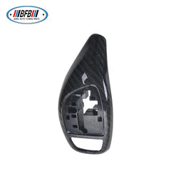 For F30 High configuration Car Replacement Carbon Fiber Gear Shift Knob Cover for F35 F10 F20 F32 F22