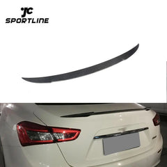 Ghibli Carbon Fiber Rear Spoiler for Maserati Ghibli S Q4 3.0L V6 14-16