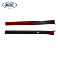 Dry Carbon Fiber Interior Trims Door Sill Door Protector Strip Trims For Toyota GR86 For Subaru Brz 2021+