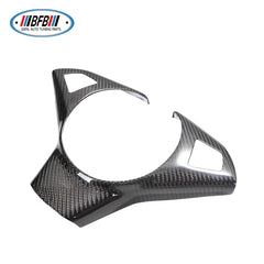 For 5 Series E60 M5 Carbon Fiber Steering Wheel Moulding  Cover Trims Accessories