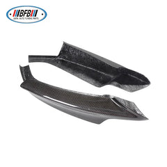 Carbon Fiber Front bumper Splitter Flaps Performance style for F30 2012-2016 Fins Canard Protector