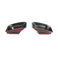 For BMW M2 G87 2022-24 REAL CARBON Front Bumper Air Duct Vent Trim Cover