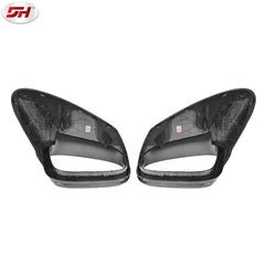 replaceable dry carbon fiber material mirror case side mirror cover for 992.1 2019- Carrera taycan 9J1.1 2020-up