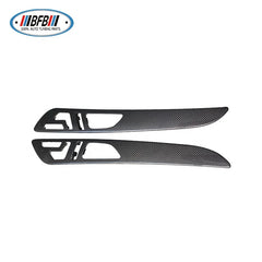 Gle Replacement Style Carbon fiber Car Interior Kits dashboard panel door Handle  cover For Mercedes Benz GLE High Version