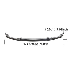 JCSPORTLINE M2 Front Car Lip for BMW 2 Series F87 M2 Coupe 2-Door 2016-2018