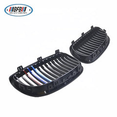 ABS Glossy Black Front Grille For BMW E92 Pre-LCI 2006-2009 Front Kidney Grill