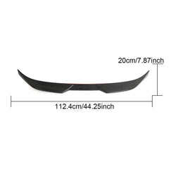 Carbon Fiber Rear Trunk Spoiler Lip Wing for BMW G42 G87 M2 Coupe 2022 2023 M235i M240i