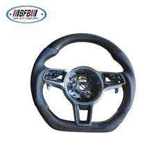 Customized Carbon Steering Wheel for Porsche Cayenne 2014-2017