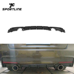 Carbon Fiber F30 325i Rear Diffuser for BMW 325i 320i 328i 335i Dual Tips 12-17