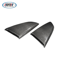 2 PCS Carbon Fiber Rear Window Panels Trim For Mustang 2015+ exterior trims