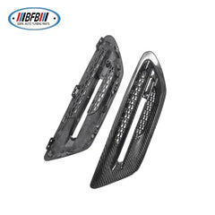 Carbon Fiber Side Vent Fender Cover Replacement For F10 M5 style 2012-2016 Side Signal Lamp Cover