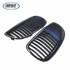 ABS Glossy Black Front Grille For BMW E92 Pre-LCI 2006-2009 Front Kidney Grill