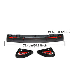 BRZ GR86 Carbon Fiber Auto Rear Bumper Lip Diffuser for Toyota Subaru GR86 BRZ 2022-2023