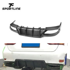 Modify Luxury Carbon fiber Rear Diffuser for Lexus GS350 F Sport Bumper Only 13-15