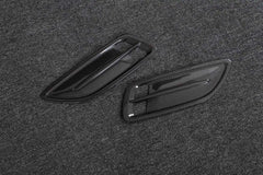 Dry Carbon Fiber Hood Vents Insert Cover Trims For KIA Stinger 2018 2023