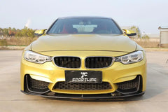 Dry Carbon Fiber Front Splitters for BMW 3 4 Series F80 M3 F82 M4 Bumper Only